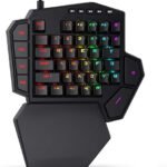  StrikePad K42 RGB One-Handed Mechanical Gaming Keypad – Brown Switches, Macro Control, Detachable Wrist Rest</br>Dominate with One Hand. Precision Play. Built for Champions.