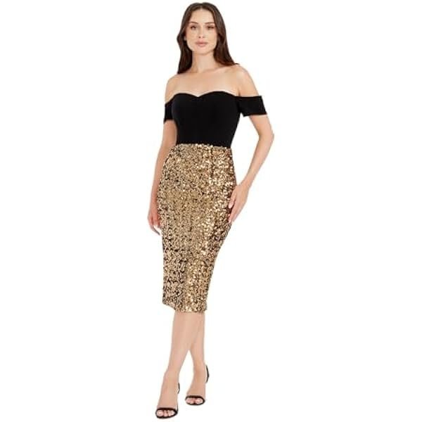 Womens Bailey Bodycon Midi Dress